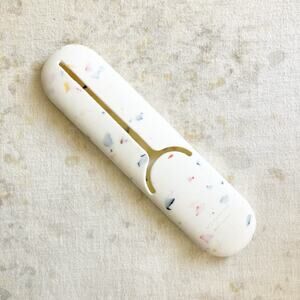 PLS READ CASE ONLY - W&P Porter Silicone Utensil Case Terazzo Cream Replacement